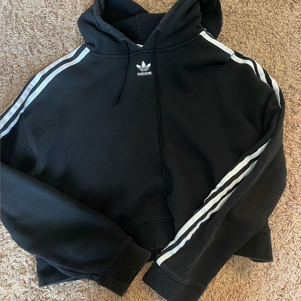 Adidas Cropped Hoodie